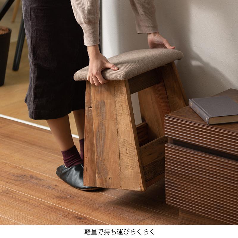 玄関 椅子 スツール チェア おしゃれ 木製 腰掛け かわいい 天然木