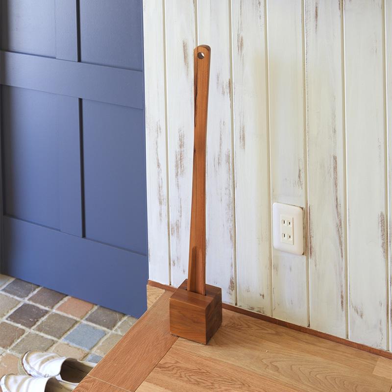 靴べらスタンド おしゃれ 靴べら セット スタンド式 天然木 木製 木 ロング 長い 北欧 モダン 完成品 玄関 チーク材 ナチュラル 一人暮らし 新生活 Sancota Interior 通販 Paypayモール