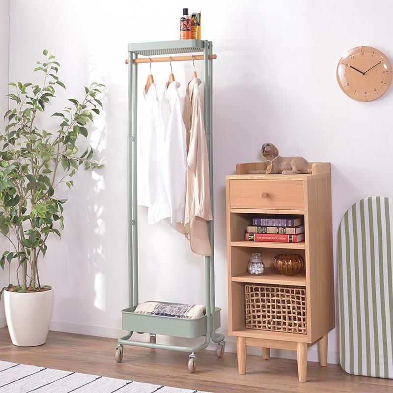 ハンガーラック おしゃれ かわいい キャスター メッシュ ワゴン