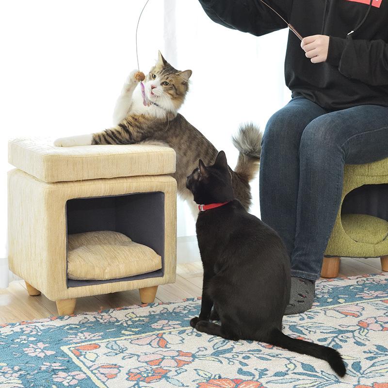 ペットハウス 室内 スツール キャットハウス ネコ 猫 犬 ペットハウス 室内 スツール キャットハウス ネコ 猫 犬