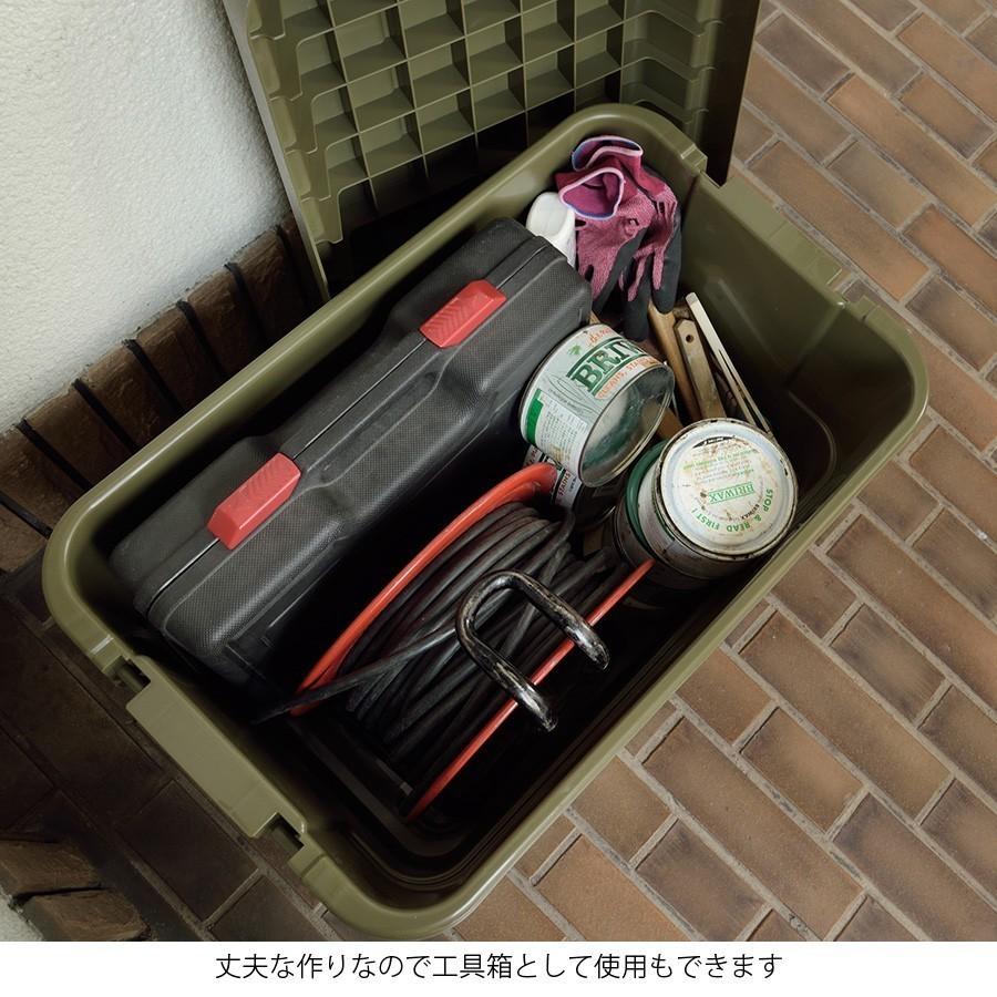 37《収納BOX》インテリア 工具入れ オシャレ収納 キャンプ アウトドア用品 トランクカーゴ アウトドア おしゃれ 屋外 トランク キャンプ 70l BBQ