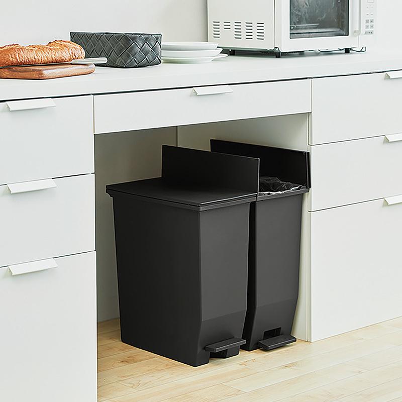 ゴミ箱 おしゃれ 45リットル 幅27cm ダストボックス 45l キッチン 抗菌