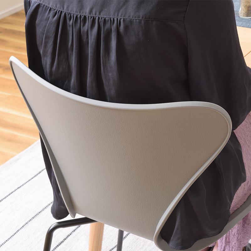 ダイニングチェア 2脚セット スタッキング おしゃれ かわいい 椅子