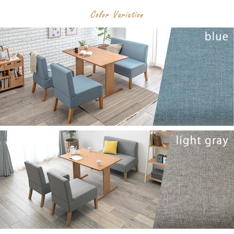 ソファダイニング4点セット◆110cm幅テーブルチェア2脚+ベンチ 4人掛け ソファダイニング4点セット◇110cm幅テーブルチェア2脚+ベンチ 4人