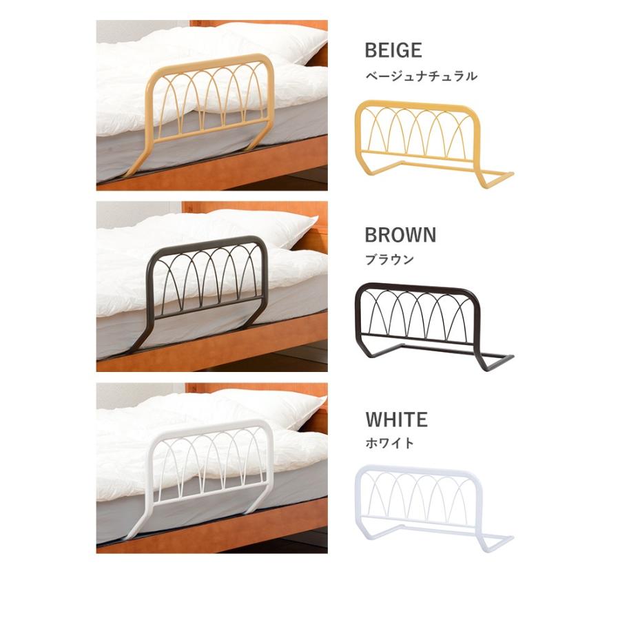 ベッドガード スチール 布団 ズレ防止 転落防止 ベッド 柵 おしゃれ フェンス かんたん 設置 組立て不要 完成品 新生活 Hh Sancota Interior 通販 Yahoo ショッピング