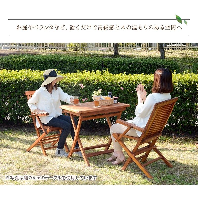 ガーデン テーブル 天然木 単品 チーク材 シンプル 折りたたみ ガーデン テーブル 天然木 単品 チーク材 シンプル 折りたたみ