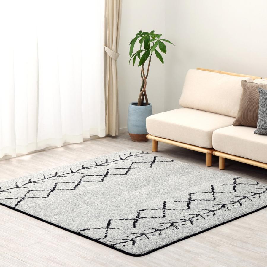 ラグ マット 2畳 ホットカーペット カバー 約 185×185cm ラグ マット 2畳 ホットカーペット カバー 約 185×185cm