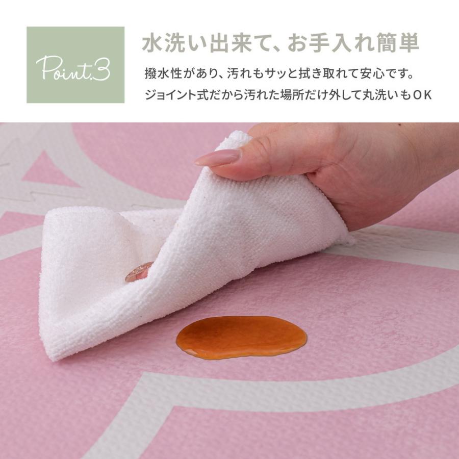 marinmama タイルカーペット　６０枚 新品・未使用 ニトリ（NITORI） 6帖 洗えるタイルカーペット 48枚セット (WY001 DGY