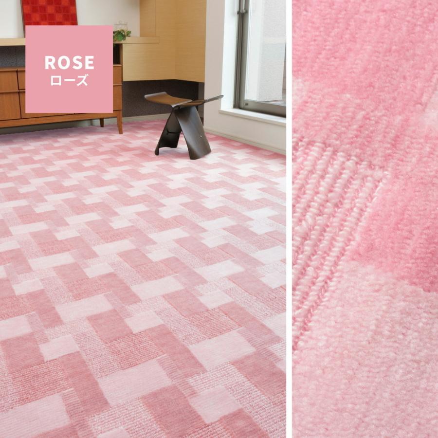 ラグ マット 敷き詰め 製抗菌 国産 江戸間8畳 約352×352cm カーペット