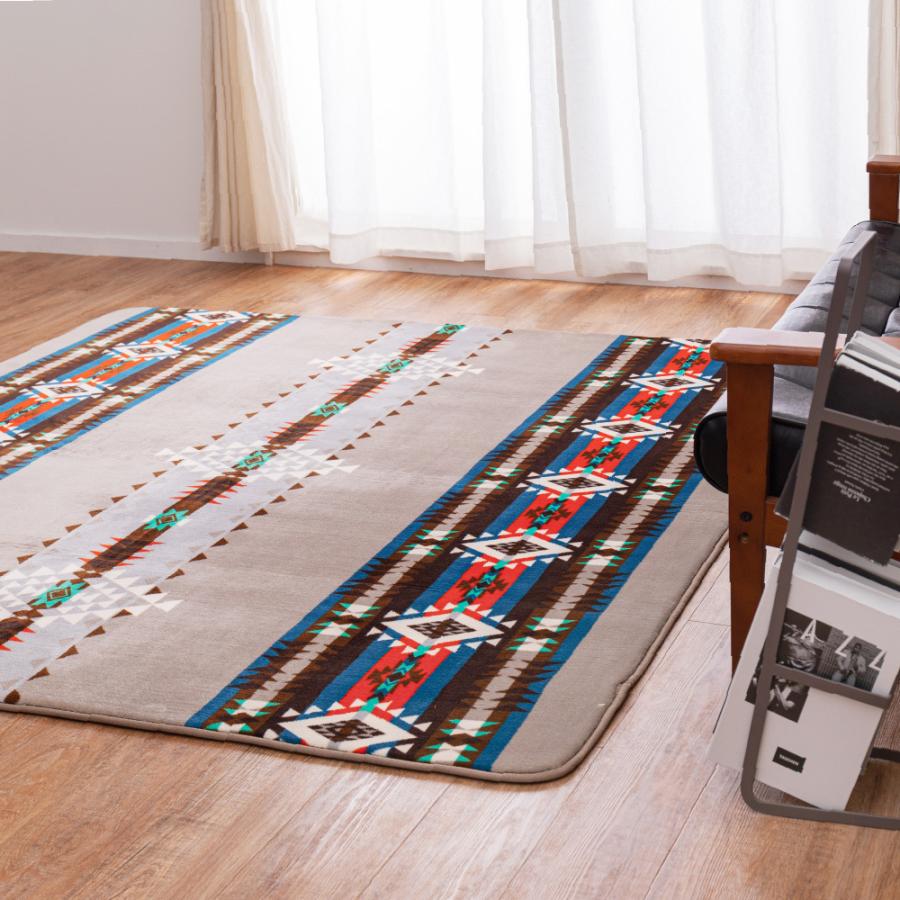 ラグ マット 1.5畳 ホットカーペット カバー 約 130×185cm おしゃれ