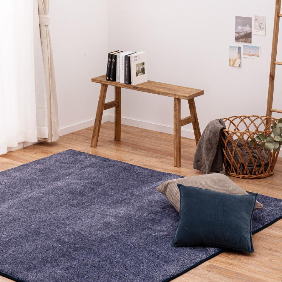 ラグ マット 3畳 ホットカーペットカバー おしゃれ 無地 200×240 cm