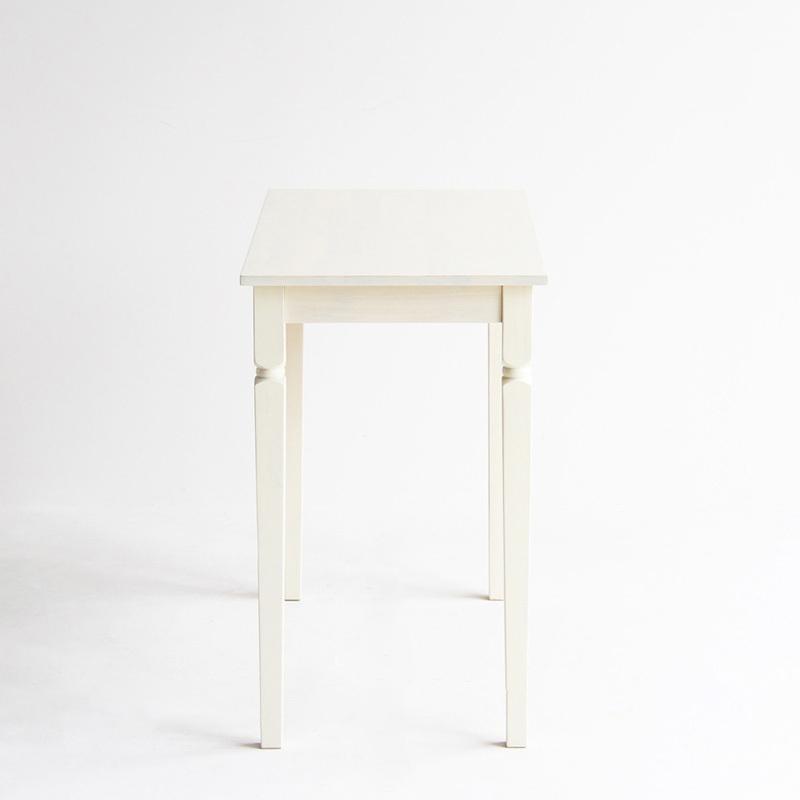 デスク 書斎机 幅90cm 引き出し 収納 コンパクト 白 ホワイト おしゃれ