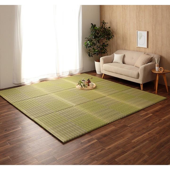 畳マット 置き畳 ユニット畳 掛川織 4枚セット 約82×82 cm い草 畳マット 置き畳 ユニット畳 掛川織 4枚セット 約82×82 cm い草