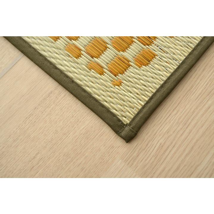 い草 ラグ カーペット ござ 国産 3畳 約 191×250cm おしゃれ 市松 和風