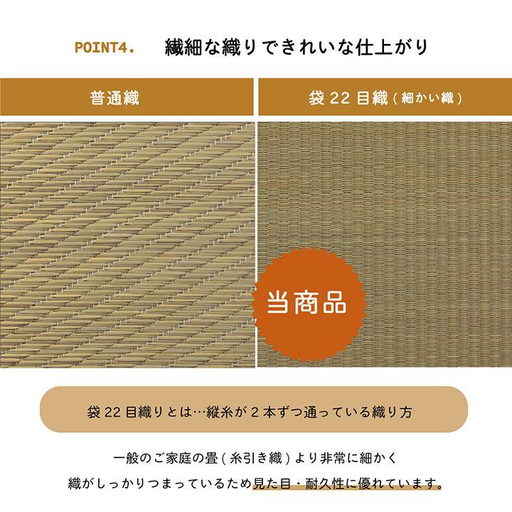 9枚セット ユニット畳 約70×70 cm い草 おしゃれ 無染土 ヘリ無し 和 モダン 子供部屋 プレイマット 軽量 フローリング 畳 正方形 和風 【西陣】 滑り止め