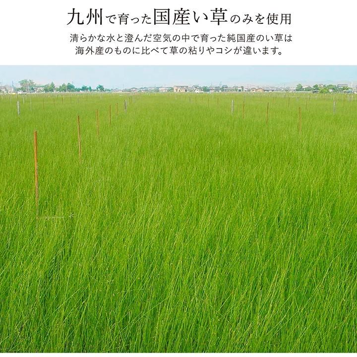 い草 ラグ カーペット ござ 国産 1.5畳 約140×200cm おしゃれ 日本製 無地 北欧 ウレタン クッション ゴザ 和風 イグサ 抗菌 防臭 日本産 センターラグ_9