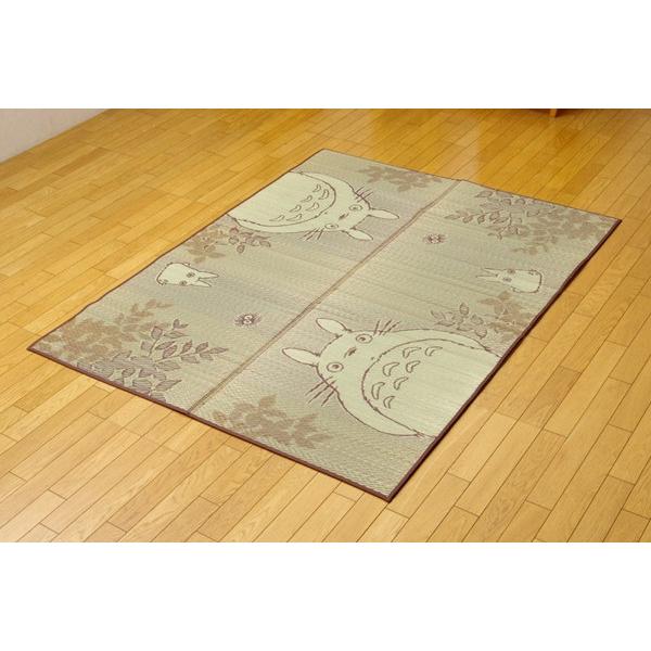 い草 ラグ トトロ カーペット ござ 国産 約 176×176cm おしゃれ 滑り