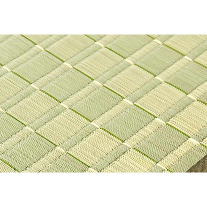 い草 ラグ 花ござ 花茣蓙 カーペット ござ 上敷き 国産 江戸間2畳 約