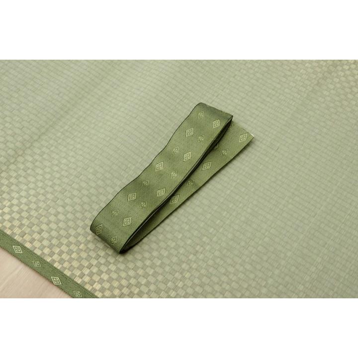 畳 上敷き 裏面 ウレタン 国産 い草 ござ カーペット 団地間 4.5畳 255&times;255cm  日本製 八代産 熊本 市松織 コンパクト フリーカット ゴザ 和風