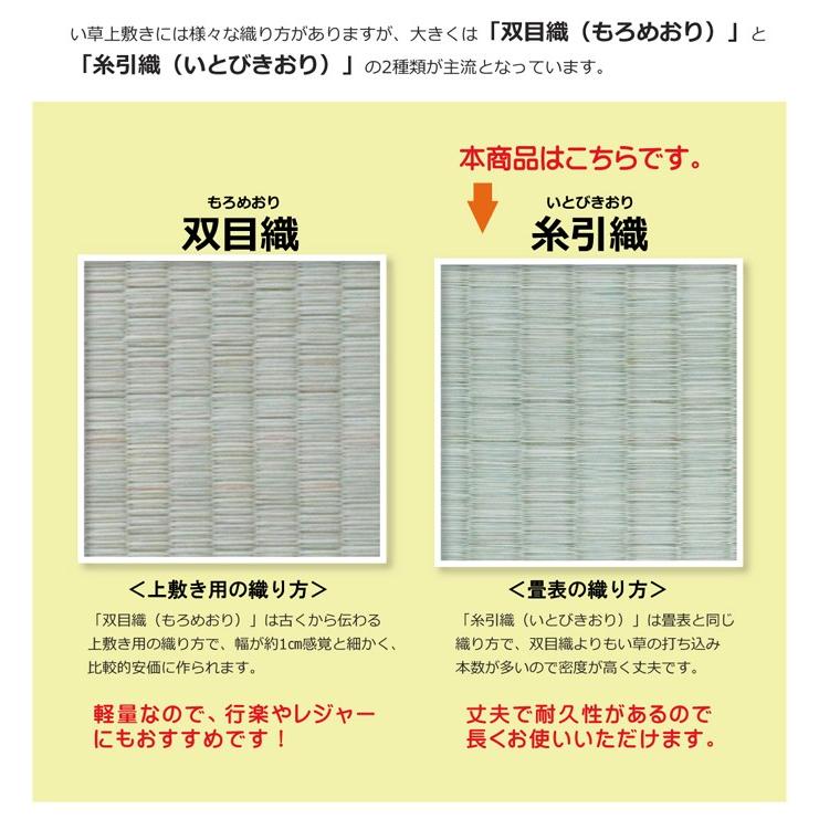 畳 上敷き 国産 い草 ござ カーペット 江戸間 4.5畳 五八間 約261×261cm 日本製 糸引織 ゴザ 和風 コンパクト イグサ 安い 抗菌 防臭 シンプル 梅柄_8