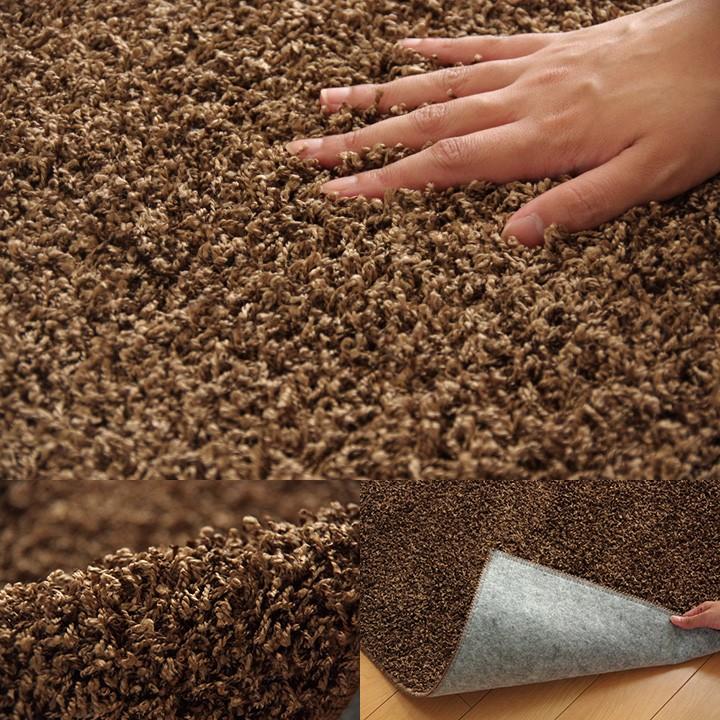 シャギー タフト ラグ おしゃれ 130×190cm 長方形 1.5畳 無地 ホットカーペット カバー 防炎 抗菌 防臭 防ダニ オールシーズン 夏 春 秋 冬 新生活