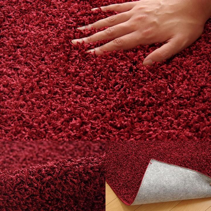 シャギー タフト ラグ おしゃれ 130×190cm 長方形 1.5畳 無地 ホットカーペット カバー 防炎 抗菌 防臭 防ダニ オールシーズン 夏 春 秋 冬 新生活
