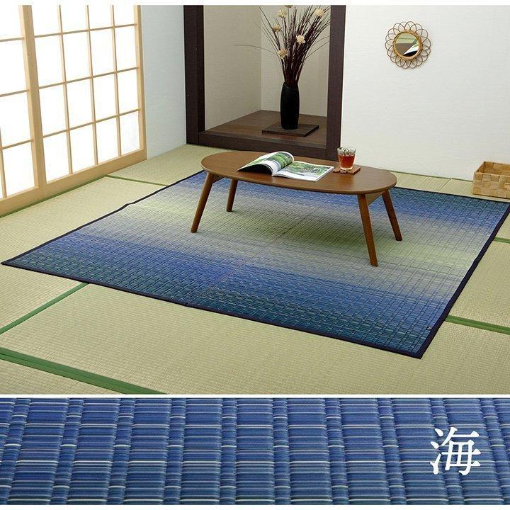 い草 ラグ カーペット 花ござ ござ 国産 江戸間 8畳 約348×352cm い草 ラグ カーペット 花ござ ござ 国産 江戸間 8畳 約348×352cm