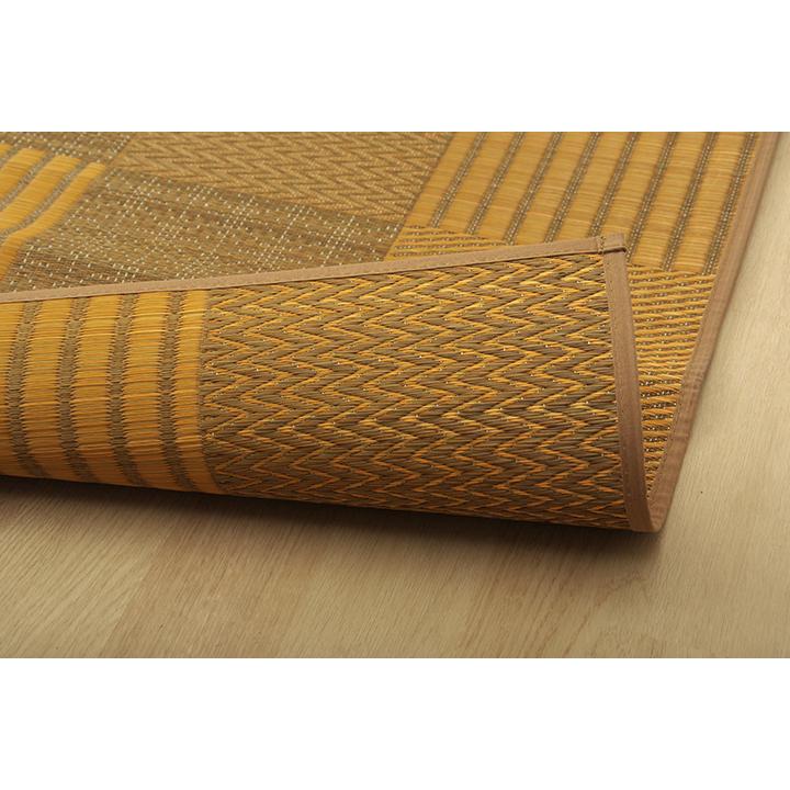 い草 ラグ カーペット 花ござ ござ 国産 本間 8畳 約 382×382cm おしゃれ 日本製 畳 パッチワーク 上敷き 和風 和柄 和室 抗菌 防臭 京間 日本産_18