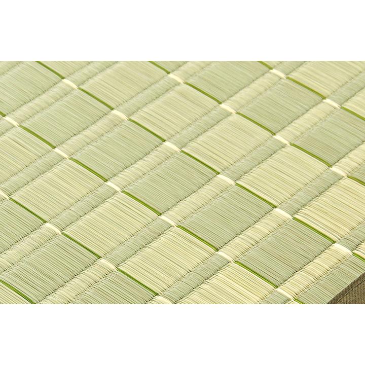 い草 ラグ 花ござ 花茣蓙 カーペット ござ 上敷き 国産 江戸間10畳 約