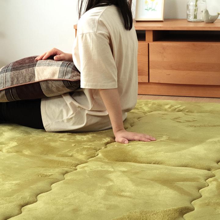 こたつ 敷き布団 極厚 ふっくら 190×190cm ラグ カーペット 2畳 こたつ 敷き布団 極厚 ふっくら 190×190cm ラグ カーペット 2畳