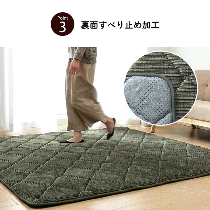こたつ 敷き 布団 ラグ マット 厚手 防音 2畳 正方形 ホット こたつ 敷き 布団 ラグ マット 厚手 防音 2畳 正方形 ホット