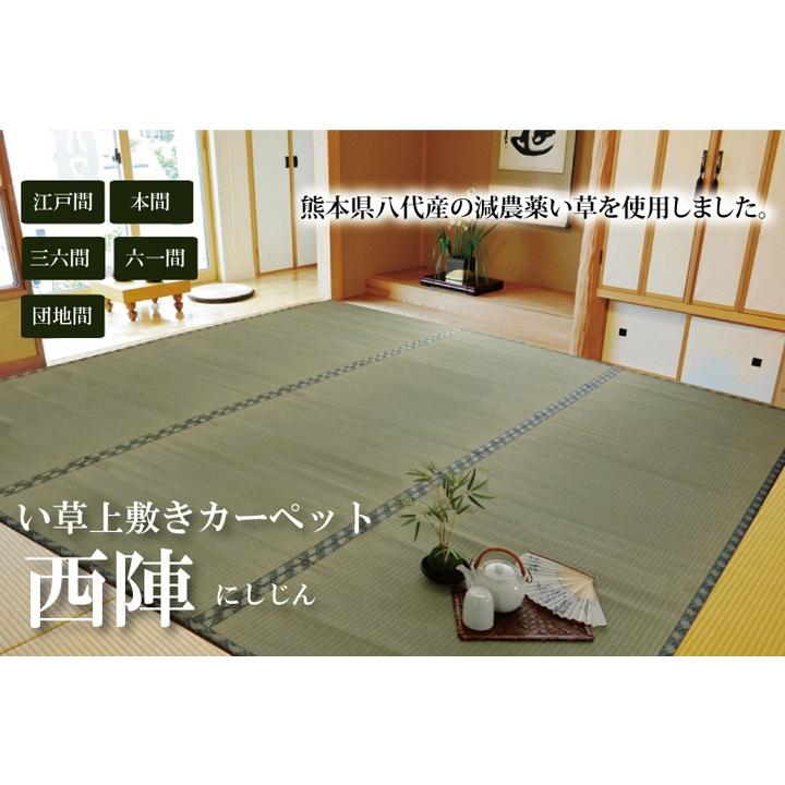 畳 上敷き 国産 い草 ござ カーペット 江戸間 10畳 五八間 約440 畳 上敷き 国産 い草 ござ カーペット 江戸間 10畳 五八間 約440
