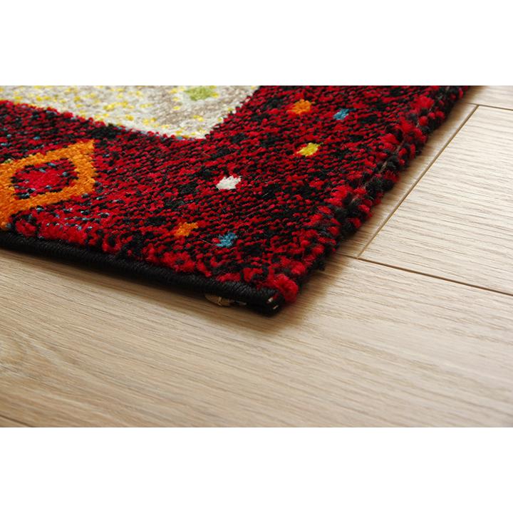 ラグ マット カーペット 160×230cm おしゃれ ギャッベ ギャベ 柄