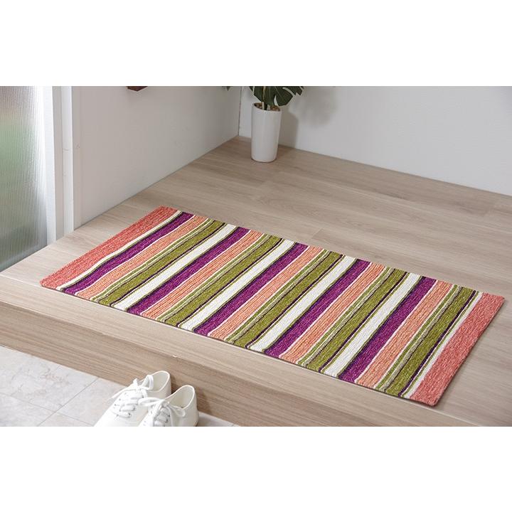 玄関マット 85 室内 屋内 約 50×85cm おしゃれ ジャガード織