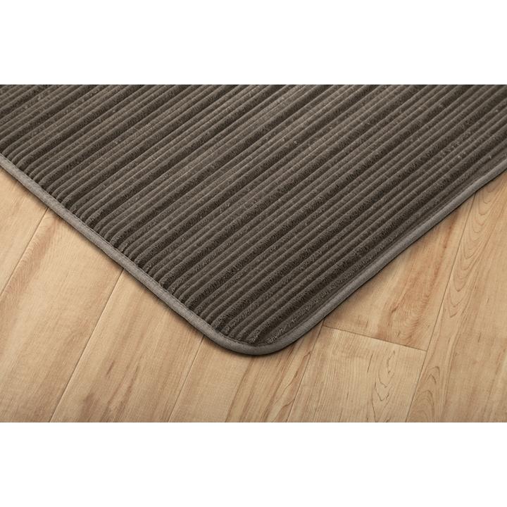 あったかふかふかアクセントラグホットカーペットカバー　こたつ敷185×185cm ラグ マット 2畳 こたつ 敷き 布団 ホットカーペット カバー 約185