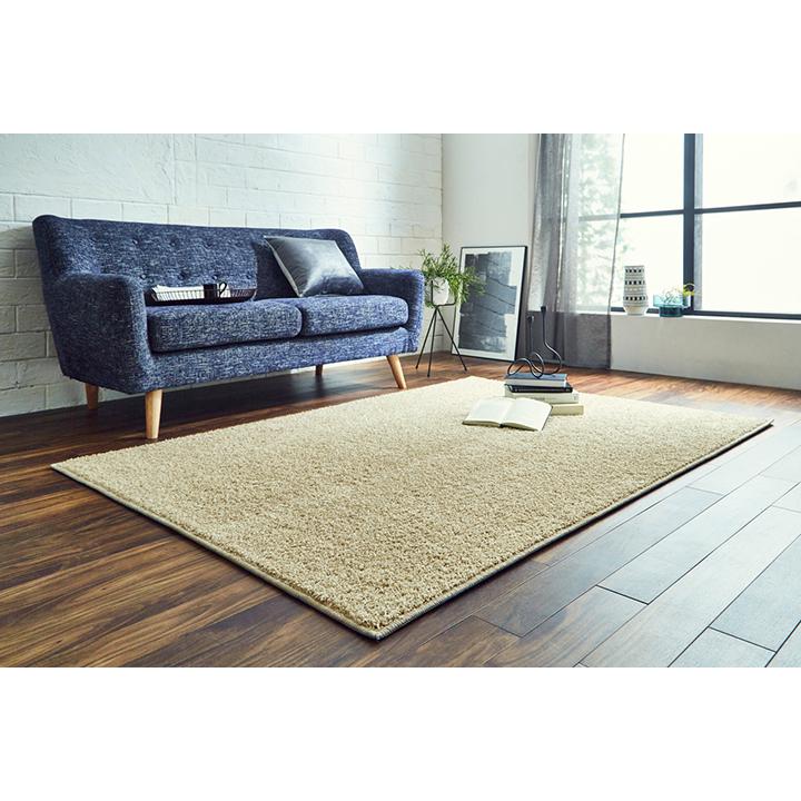 ラグ マット カーペット 約 200×200cm 国産 ホットカーペットカバー
