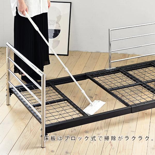 ベッドフレーム セミダブルスチール アイアンベッド シンプル 北欧風 SD Amazon｜パイプベッド フレーム シングル セミダブル ダブル