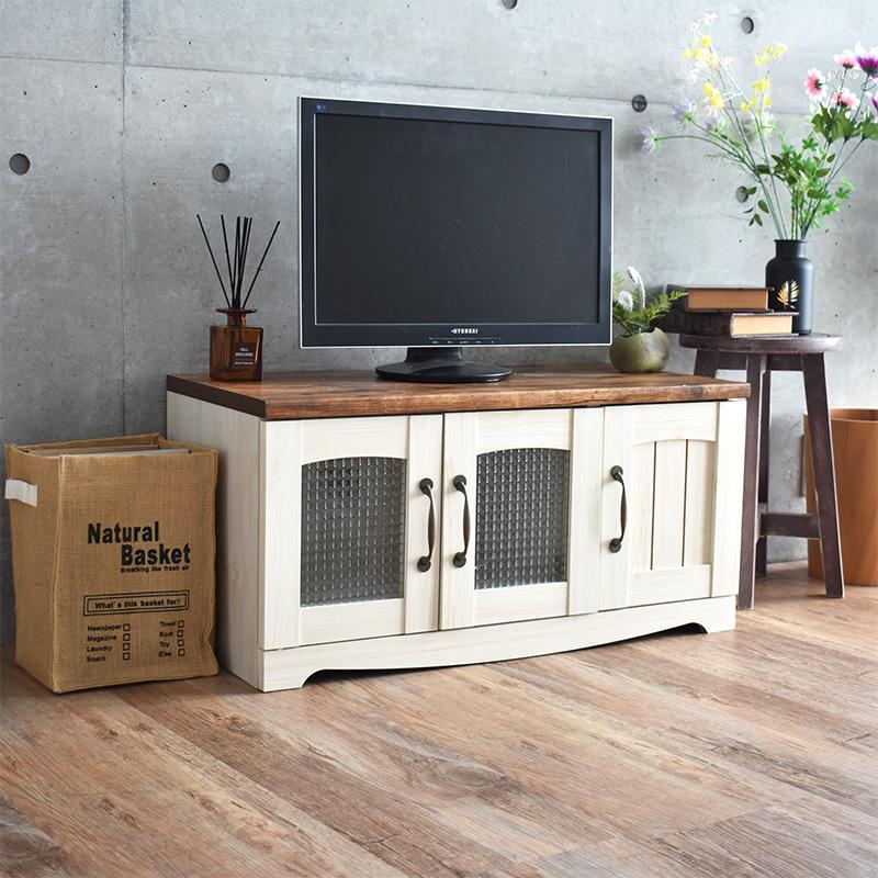 ☆テレビ台 ローボード 22型 ホワイト ローボード 木目調楽天市場