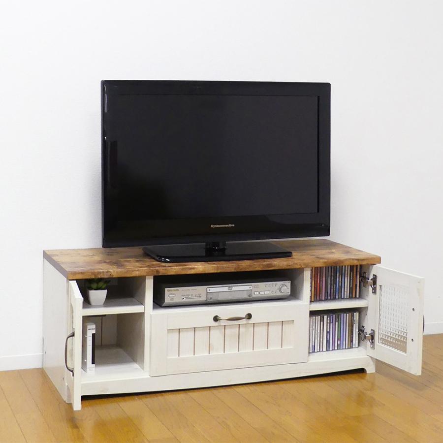 テレビ台 カントリー 105cm アンティーク 40型 42型 32型 26型 24型 22