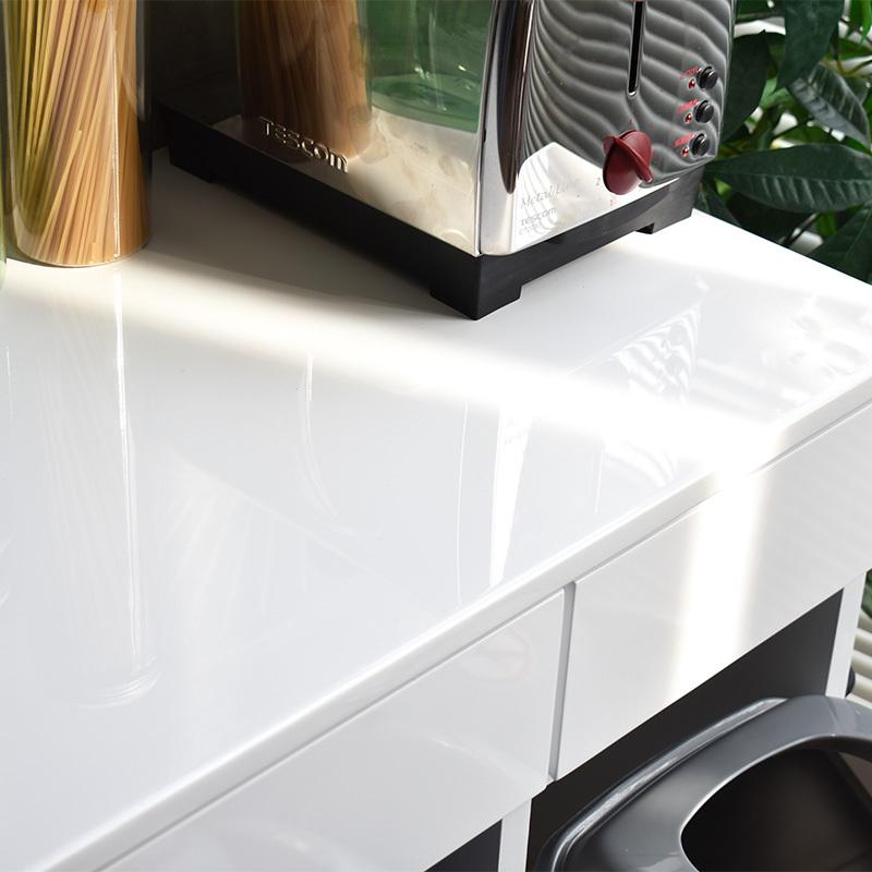 鏡面　5分別　ダストボックス ダストボックス キッチン用ゴミ箱 5分別 幅80.5×奥行32×高さ98cm