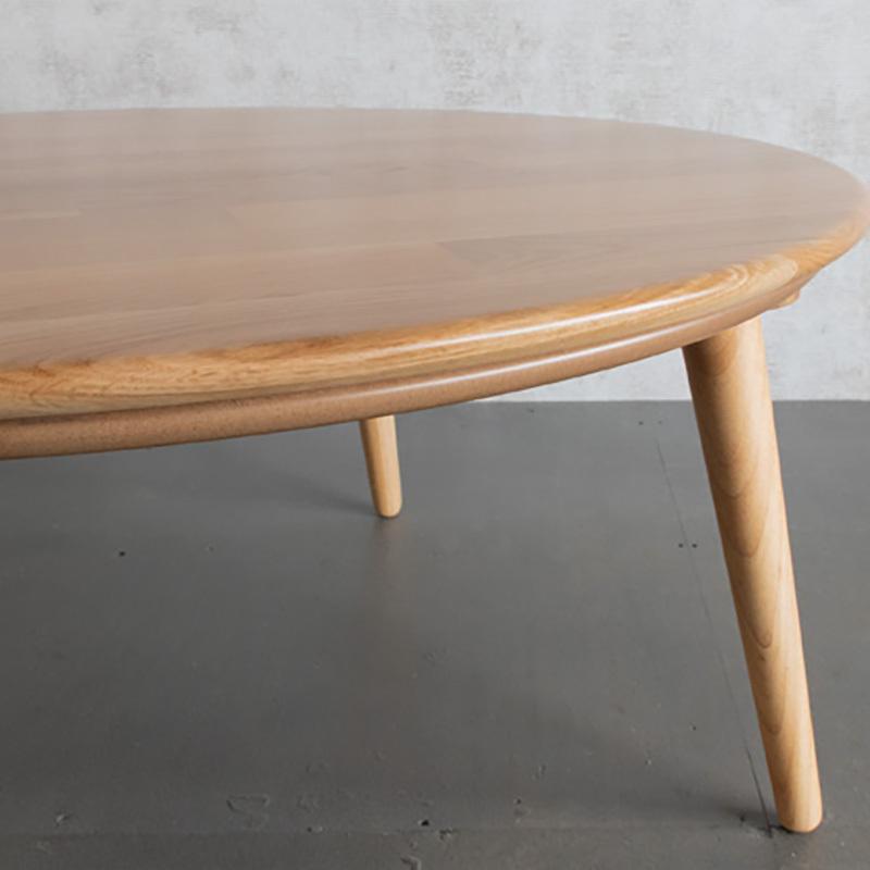 KG KT CCL　コタツ　テーブル　90㎝　円形　円卓　ナチュラル GOOD LIFE INTERIOR こたつ 丸型 円形こたつ 90cm こたつ 円卓 こたつ