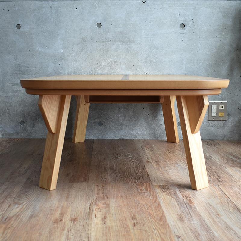 こたつ テーブル 120 コタツ 角丸 日本製 おしゃれ かわいい 木製 天然