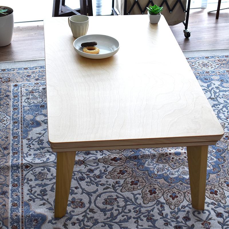 こたつ テーブル 105 コタツ 日本製 おしゃれ 継脚 木製 天然木