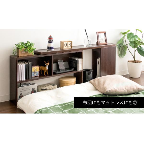 伸縮 ヘッドボード 宮 棚 マットレス 布団 脚付きマットレス ナイト