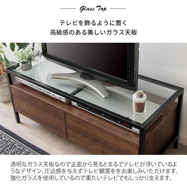 モダンテレビ台 天板強化ガラス テレビ台 おしゃれ 強化 ガラス 天板 40型 40インチ 32型 32インチ