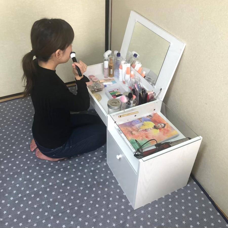 ドレッサー おしゃれ ローデスク テレワーク 在宅ワーク ローテーブル
