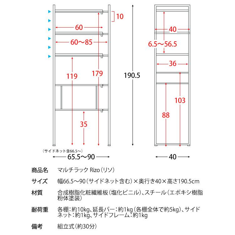 冷蔵庫ラック 冷蔵庫 上 収納 伸縮 ランドリーラック 洗濯機ラック