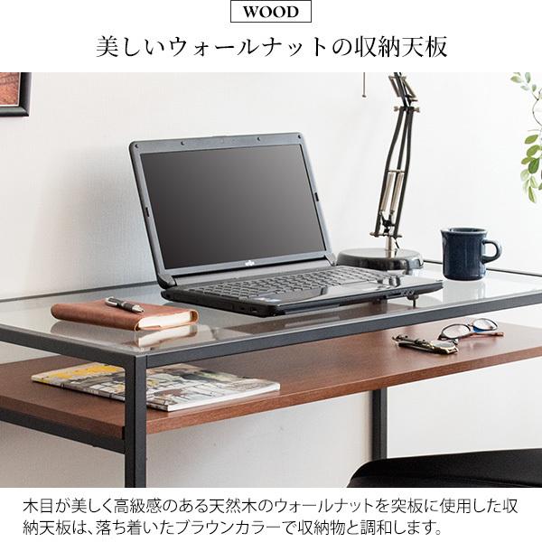 デスク ガラスデスク パソコンデスク おしゃれ ゲーミング 机