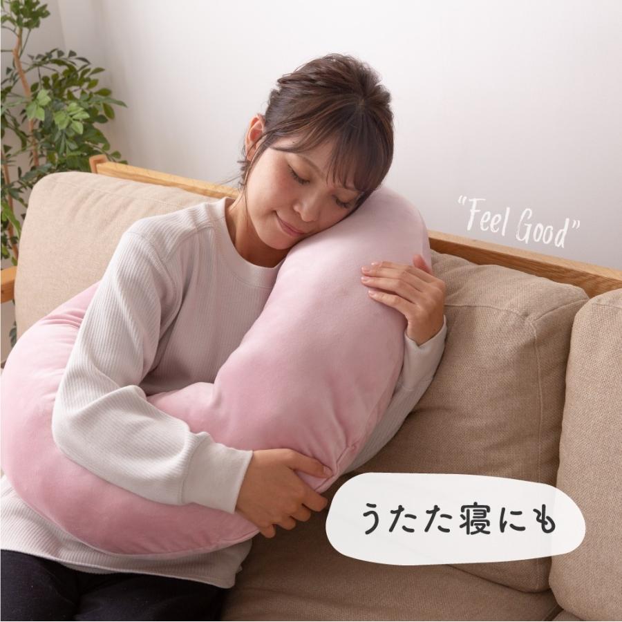 抱き枕 だきまくら おしゃれ マタニティ シムス体位 北欧 無地 もちもち フィット クッション デスククッション 授乳クッション 三日月型 一人暮らし 新生活 Nd Sancota Interior 通販 Yahoo ショッピング