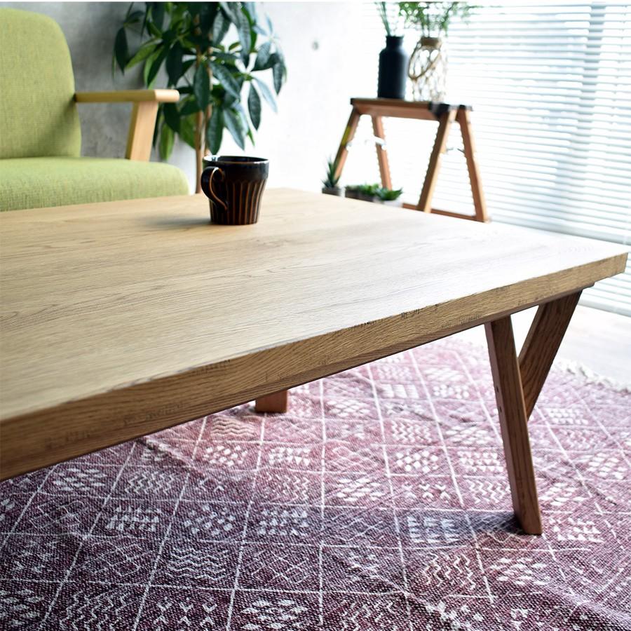 高級 国産 こたつテーブル 木目調 長方形 120 × 70 cm おしゃれ コンパクト ヴィンテージ デザイン モダン カーボンヒーター 天然木 新生活 一人暮らしの画像
